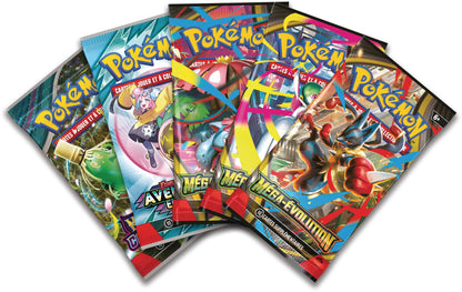 Pokémon TCG Figurină Mega Lucario-ex, 5 boostere