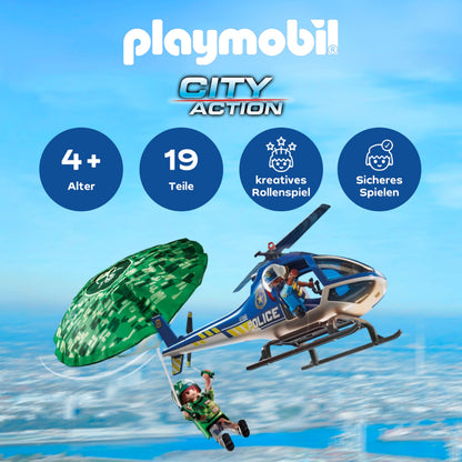 PLAYMOBIL | Acțiune în Oraș | Helicopter de Poliție 70569