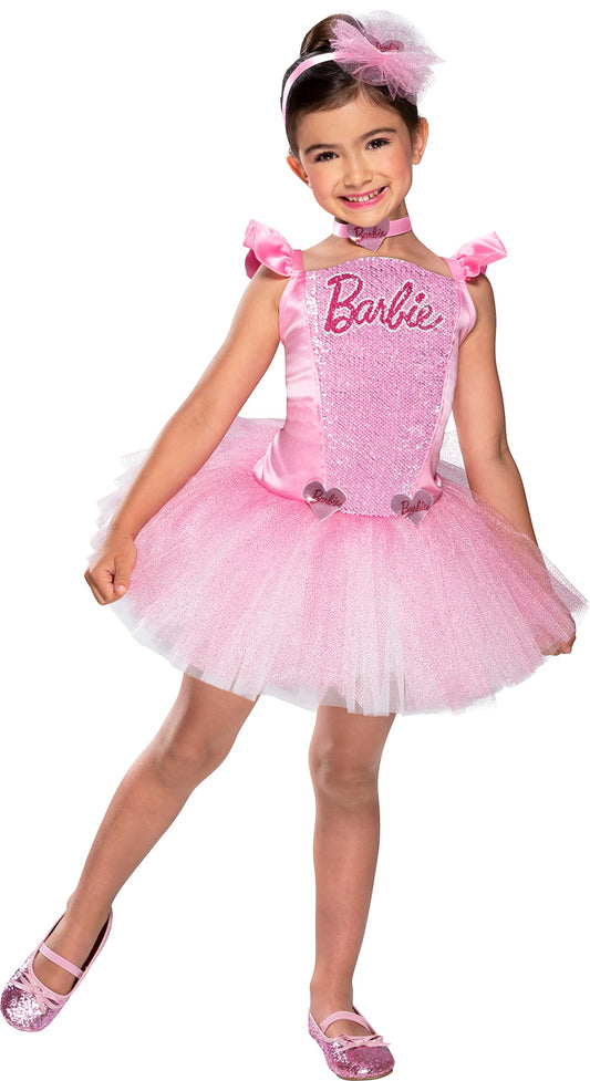 Rubies Costum Barbie balerina cu tutu, 9-10 ani