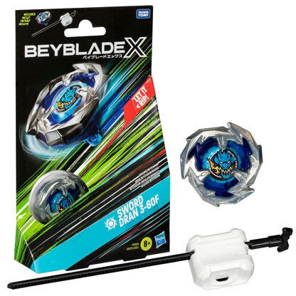 Set Beyblade X Sword Dran 3-60F - Pachet Start cu Lansator