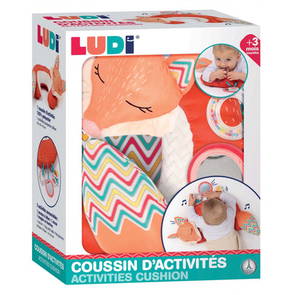 LUDI 30101 Perna Activități Fuchs, Alb