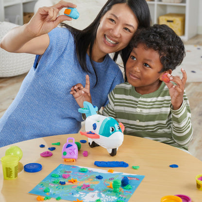 Play-Doh Flugi Set creativ avion, 2+ ani