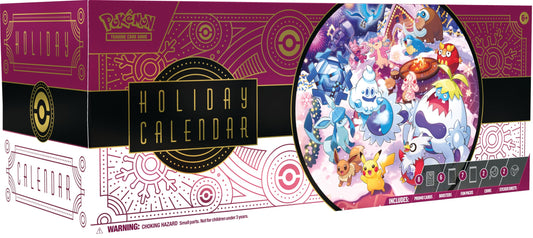 Pokémon TCG Calendar Vacanță 2025, 25 surprize