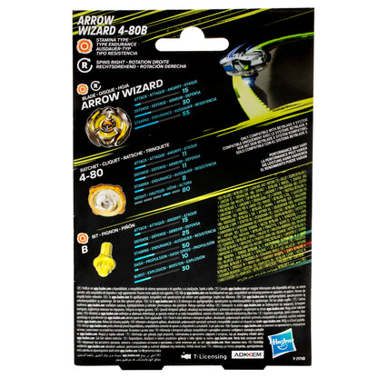Beyblade X Arrow Wizard Set de pornire cu Kreisel și Starter 4-80B pentru copii de la 8 ani