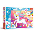 Trefl Puzzle Frumosul Unicorn, 100 piese, 5+ ani