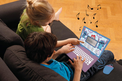 Lexibook JC598Di3 Stitch Computer educativ, 124 activități