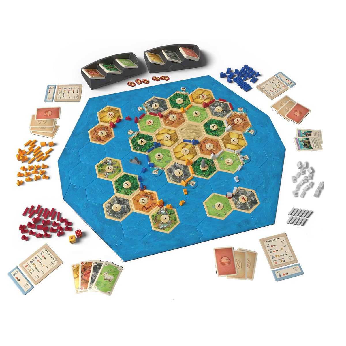 CATAN Seafarers Extensie Joc de societate 6. ediție 12+ ani