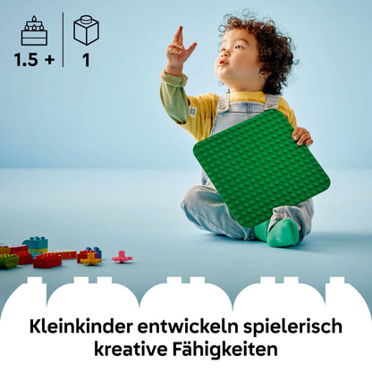 LEGO 10460 DUPLO Placă de construcție verde, 1+ ani