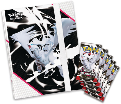 Pokémon TCG Album Scarlet & Violet Flacăra Albă, 5 booster
