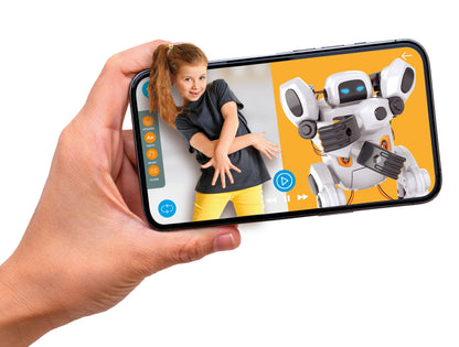 Clementoni Galileo AIRO - Robotul meu interactiv cu inteligență artificială - Antrenabil cu inteligență artificială, recunoaște gesturi și comenzi vocale - Jucărie robotică pentru copii de la 8 ani 59351