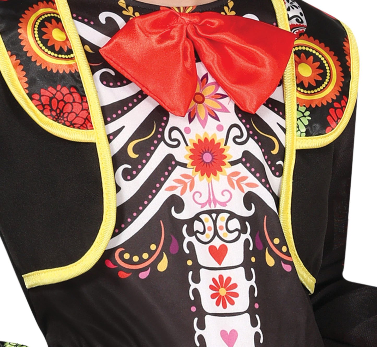 Guirca Costum Mariachi Schelet copii, 3-4 ani