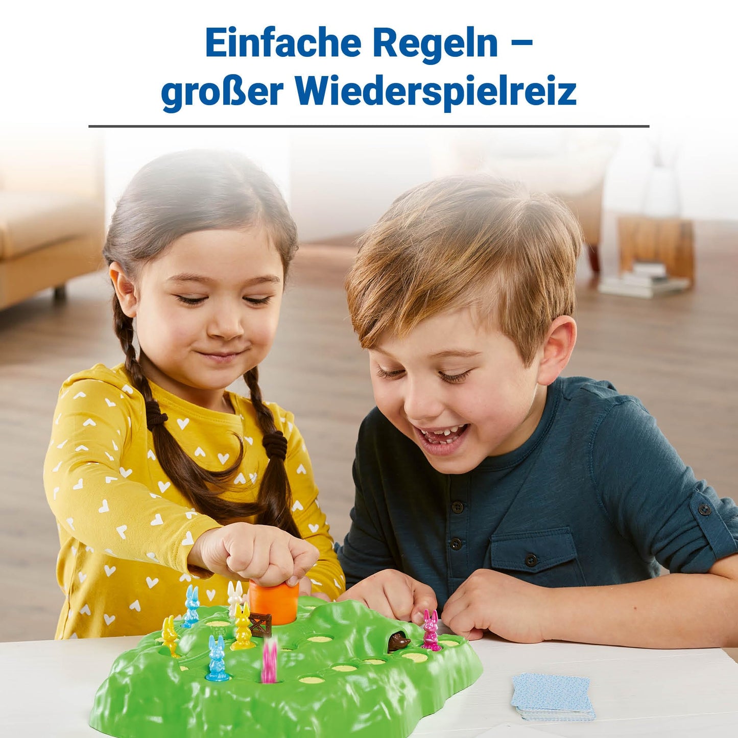 Ravensburger 22343 Joc de societate Lotti Karotti cursă pentru 2-4 jucători de la 4 ani