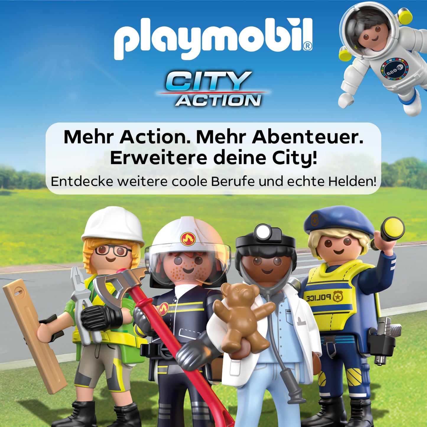 PLAYMOBIL 71749 Excavator Mare de santier, 4+ ani