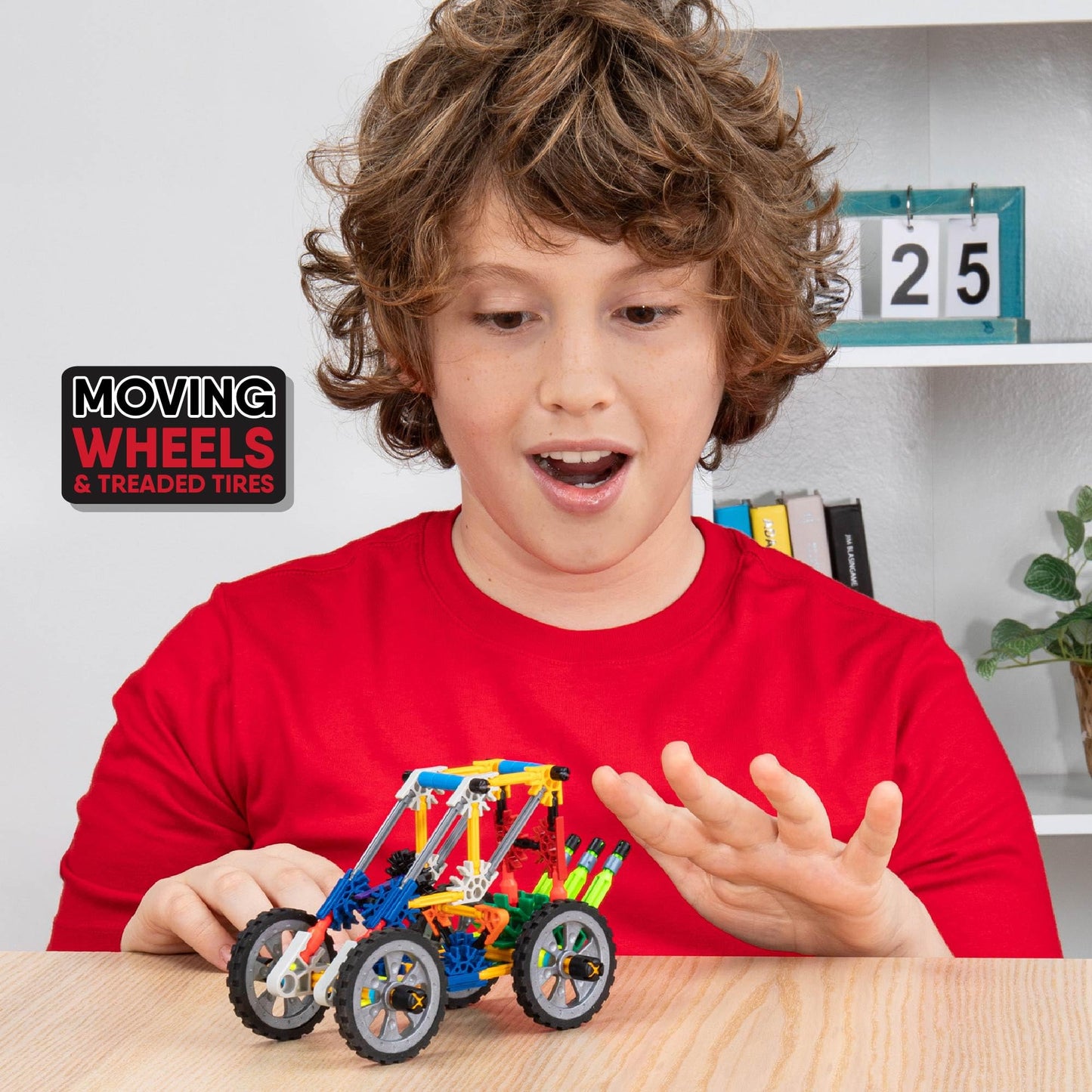 K'NEX 12418 Set de construcție Fantasie cu 35 modele, jucărie educativă STEM pentru copii de la 7 ani