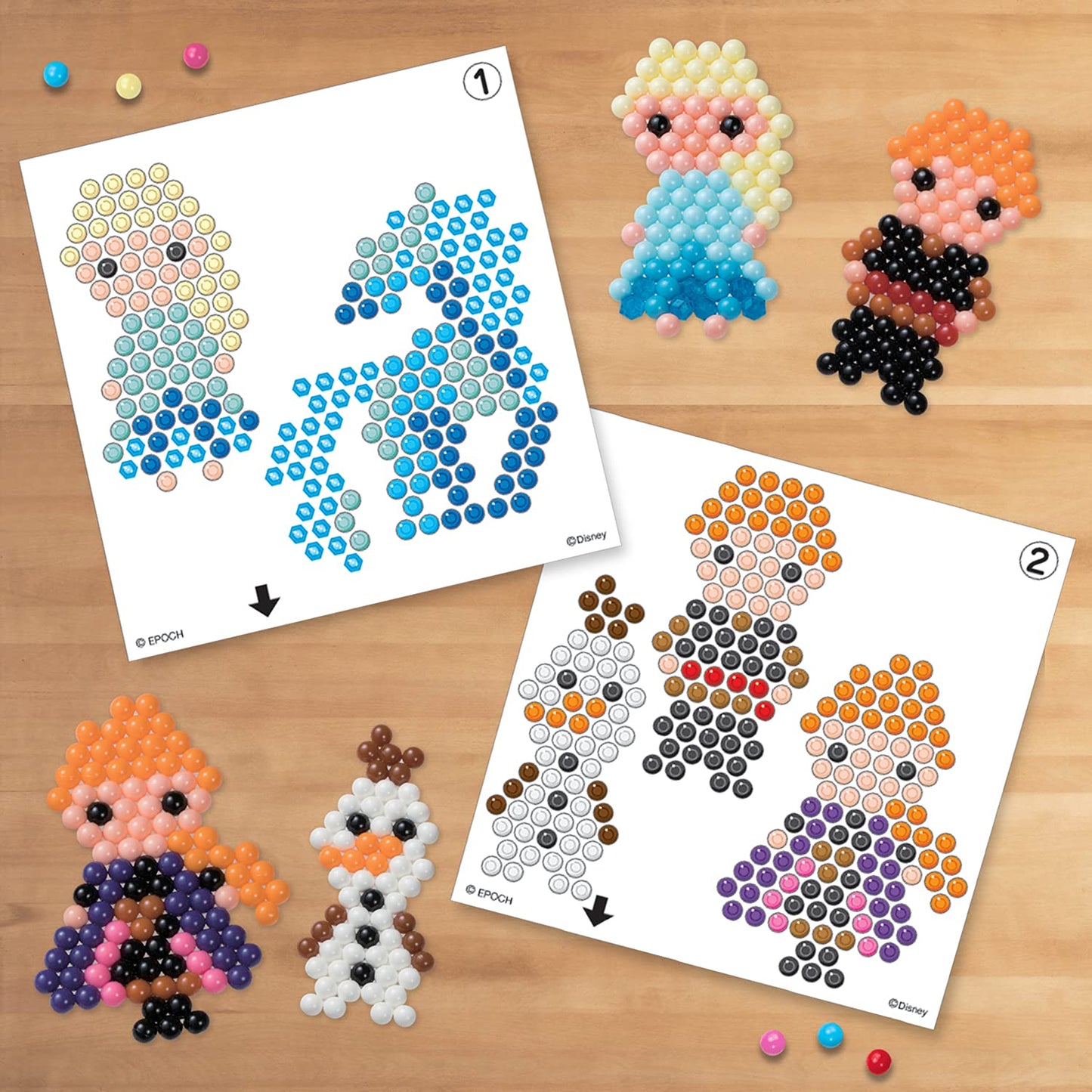 Aquabeads 31370 Set creație Regatul de Gheață 2, 4+ ani