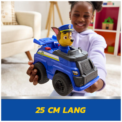 PAW PATROL Chase Mașinuță de poliție cu telecomandă și efecte luminoase 25 cm pentru copii de la 3 ani