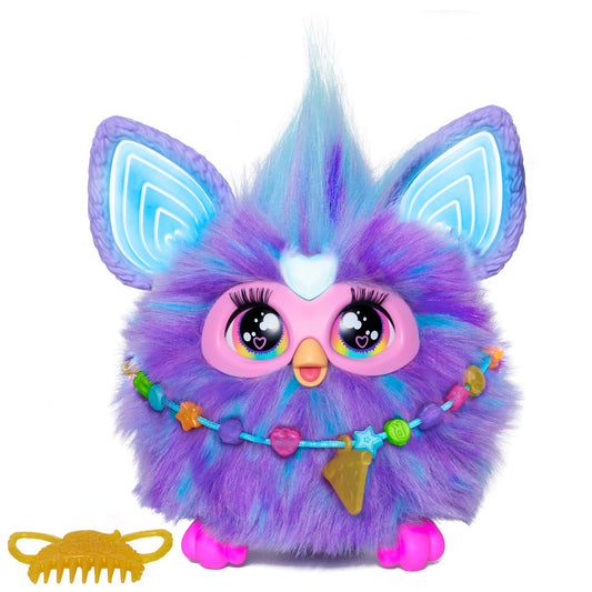 Hasbro Furby Jucărie de pluș interactivă mov 6+ ani