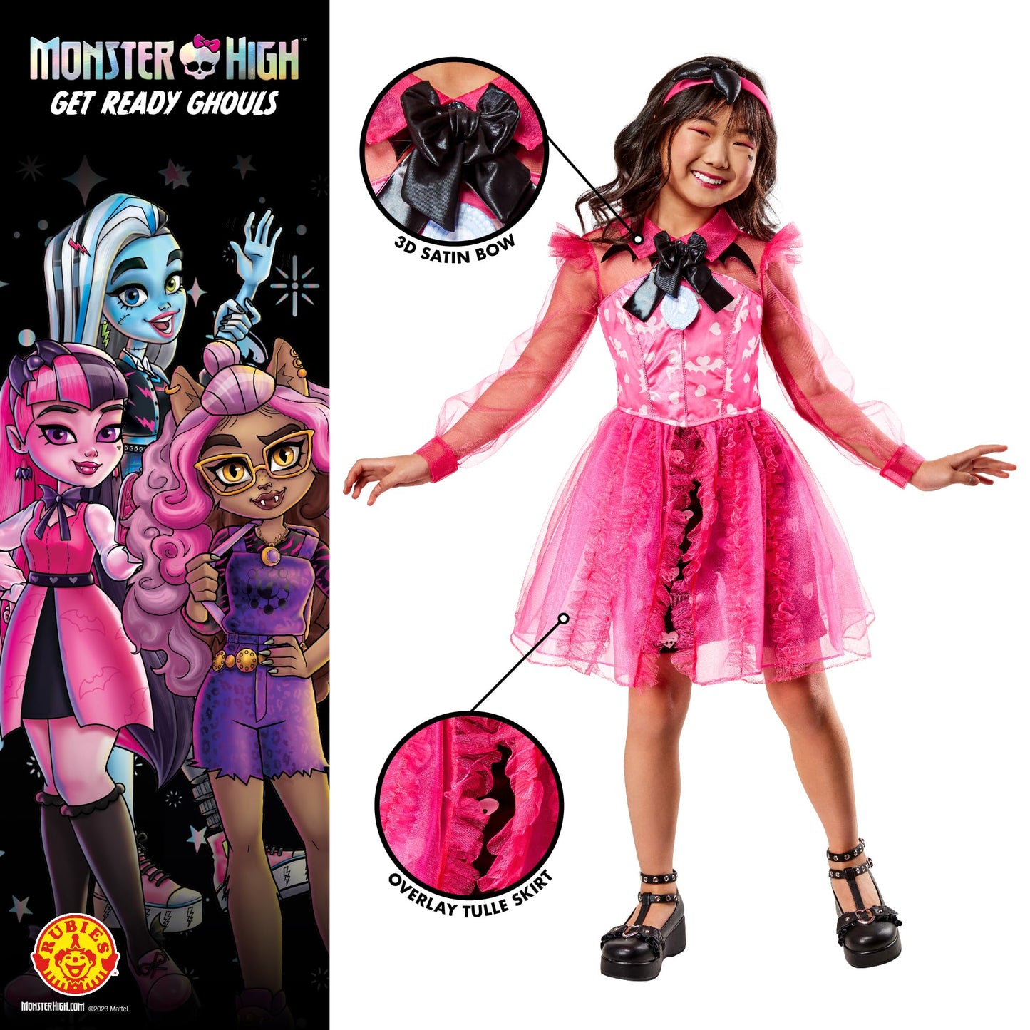Rubies Costum Draculaura Monster High
