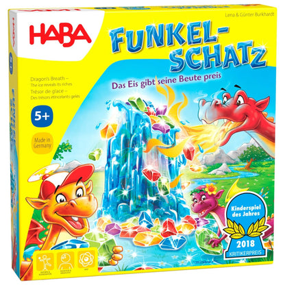 Joc boardgame, Haba, Dragon's Breath Funkelschatz, + 5 ani