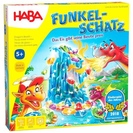 Joc boardgame, Haba, Dragon's Breath Funkelschatz, + 5 ani