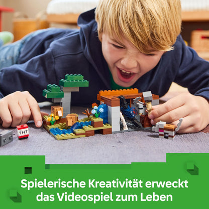 LEGO Minecraft 21269 Set de construcție cu 247 piese cu funcție TNT pentru copii de la 8 ani