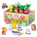 KMTJT Joc Montessori Lemn Sortare Legume, 1-3 ani