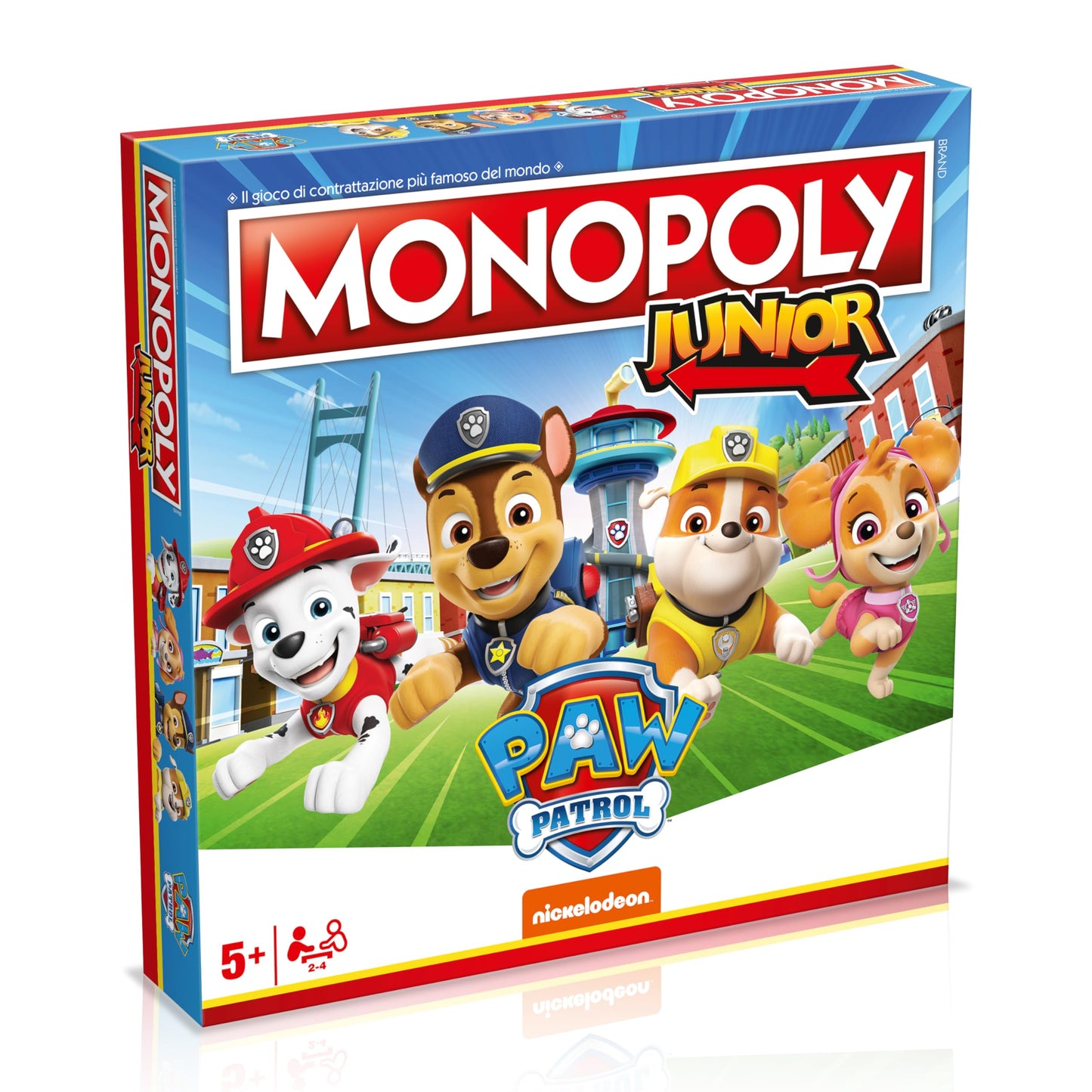 Winning Moves Monopoly Junior Paw Patrol, 5+ ani