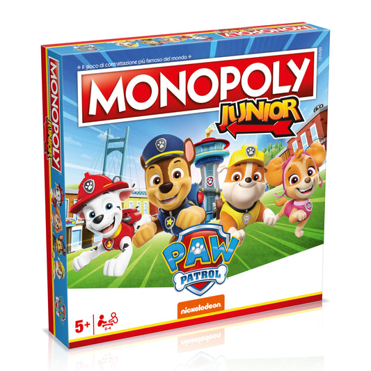 Winning Moves Monopoly Junior Paw Patrol, 5+ ani