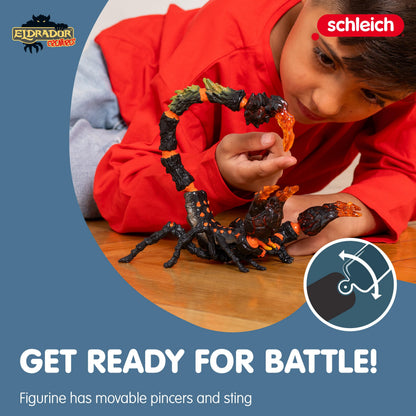 Schleich 70142 Figurina Lavaskorpion Eldrador, 7+ ani
