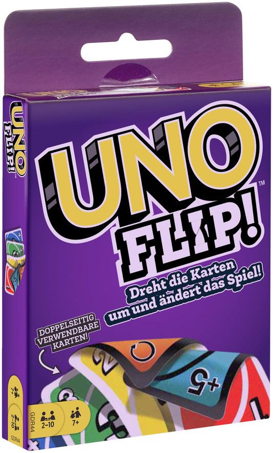 Mattel UNO FLIP! Joc de carti GDR44, 7+ ani