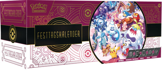 Pokémon Calendar Advent 2025 TCG, 25 surprize