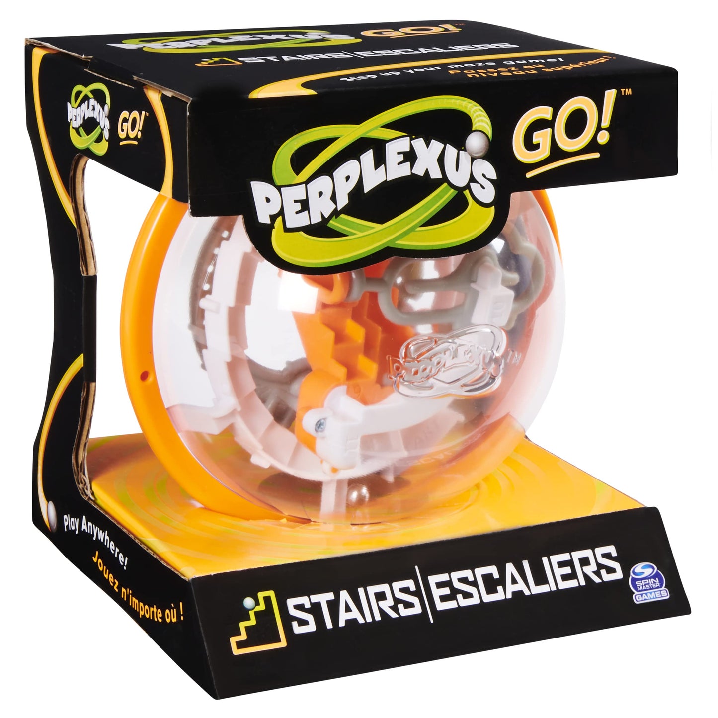 Spin Master Games 6059581 Perplexus Go Joc de societate 35 provocări 8+ ani (limba engleză)