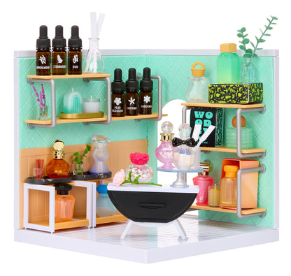 MGA's Miniverse Make It Mini Set de parfumuri mini colecționabile cu surpriză, cosmetice autentice DIY pentru colecționari de la 8 ani