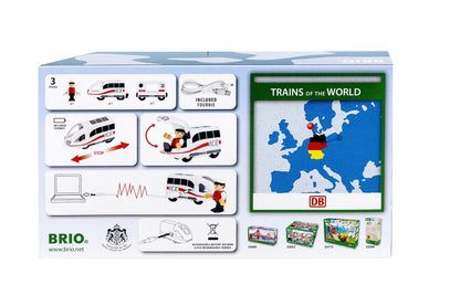 BRIO World 36088 Locomotiva ICE cu acumulator