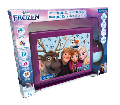 Lexibook Laptop Disney Frozen, 124 activități FR/EN