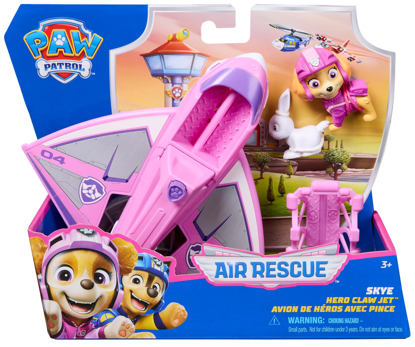 PAW Patrol Air Rescue Avion Skye cu figurină