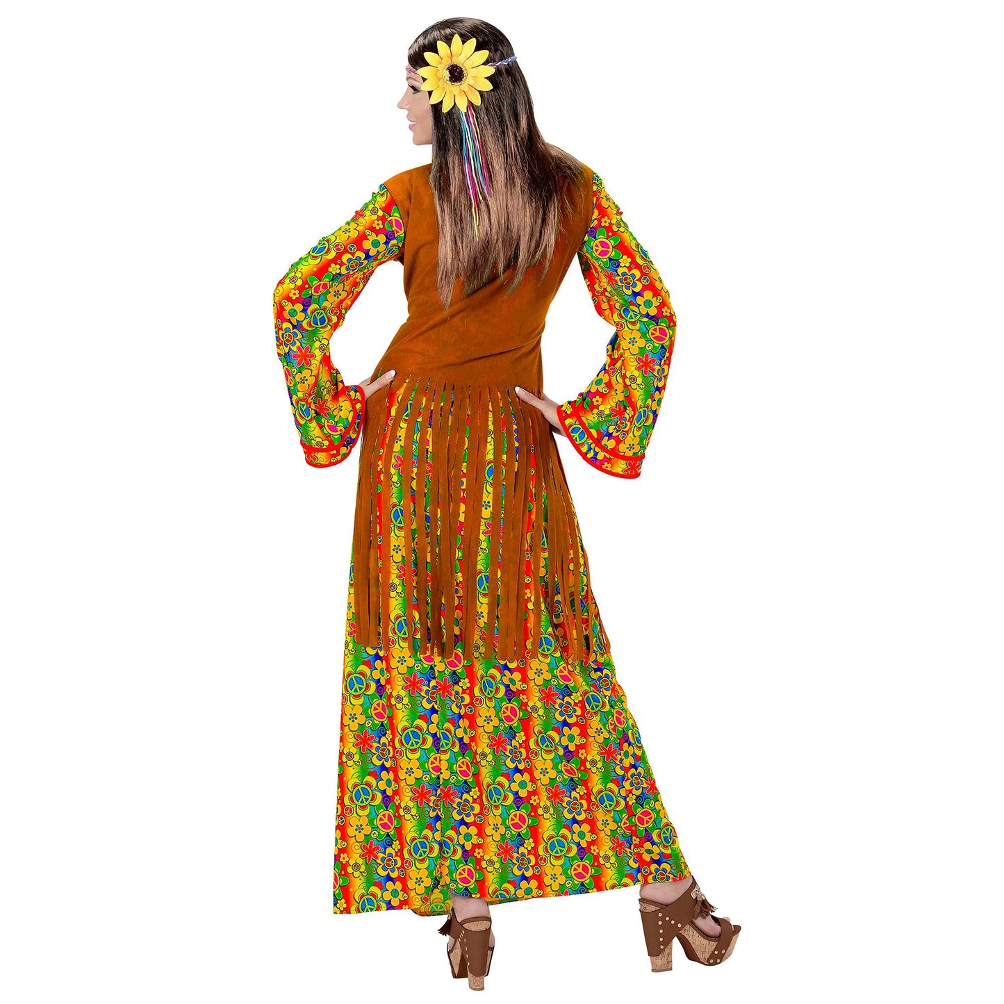Widmann Costum Hippie femei cu colier, mărimea M