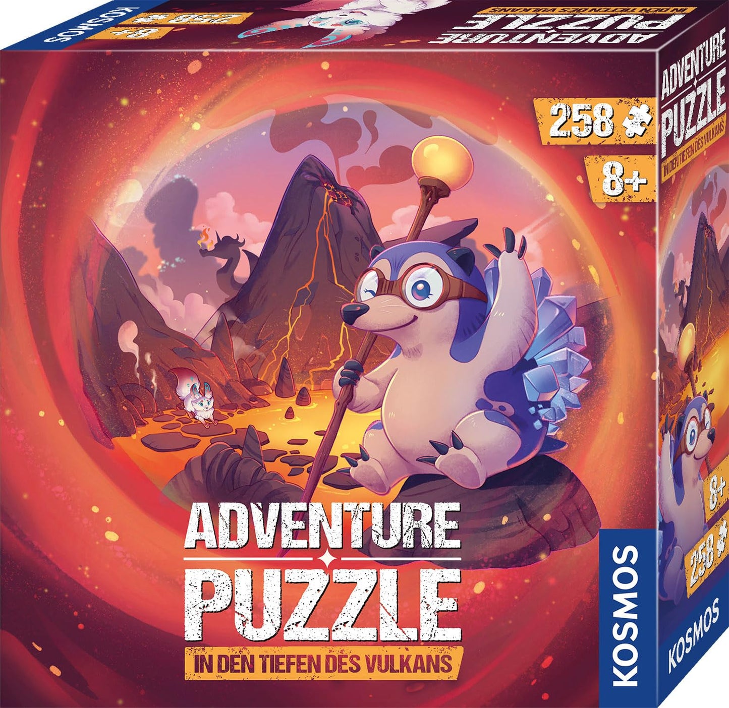 Kosmos 684853 Puzzle Aventură Vulcan, 258 piese, 8+ ani