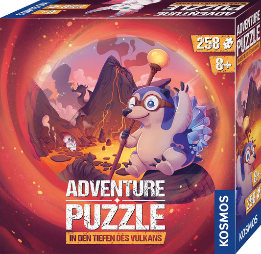 Kosmos 684853 Puzzle Aventură Vulcan, 258 piese, 8+ ani