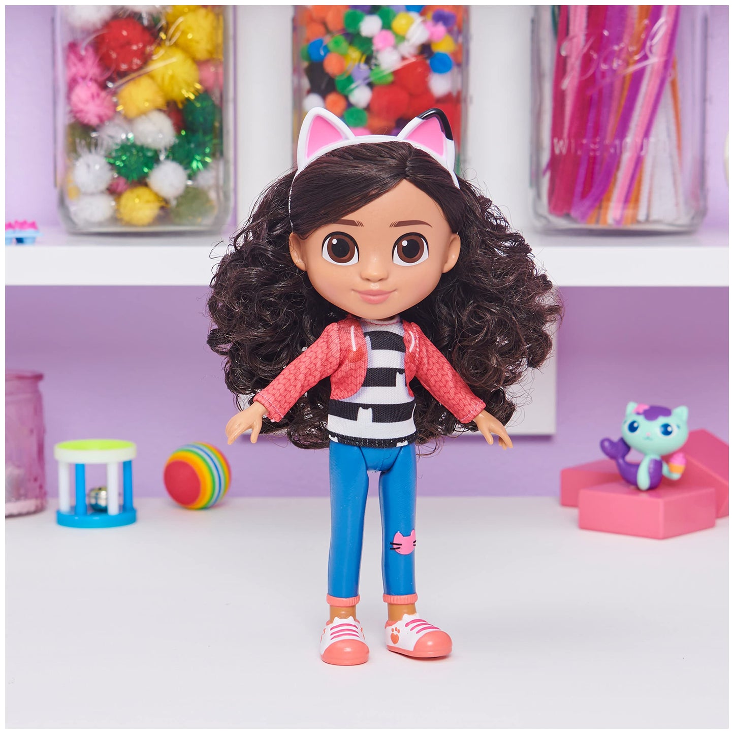 GABBY'S DOLLHOUSE - PĂPUȘA GABBY - Păpușa Gabby 20 cm 6060430 - Jucării pentru copii 3 ani +