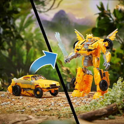 Transformers Figurina Bumblebee Beast Mode, 25 cm
