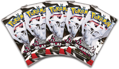 Pokémon TCG Album Scarlet & Violet Flacăra Albă, 5 booster
