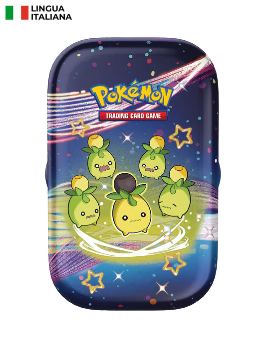 Pokémon 210-60452 Minisdose de colectat (Smoliv) din extensia Scarlet și Violet – Destinul Paldea (2 pachete de extensie, 1 foaie cu autocolante și 1 carte ilustrată)