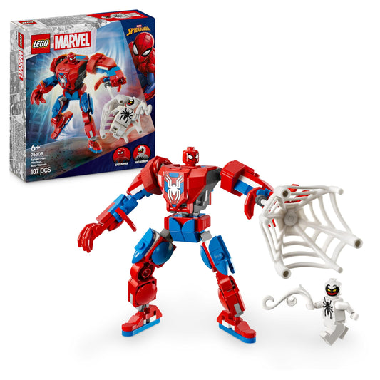 LEGO Marvel 76308 Spider-Man Mech vs. Anti-Venom, 6+ ani
