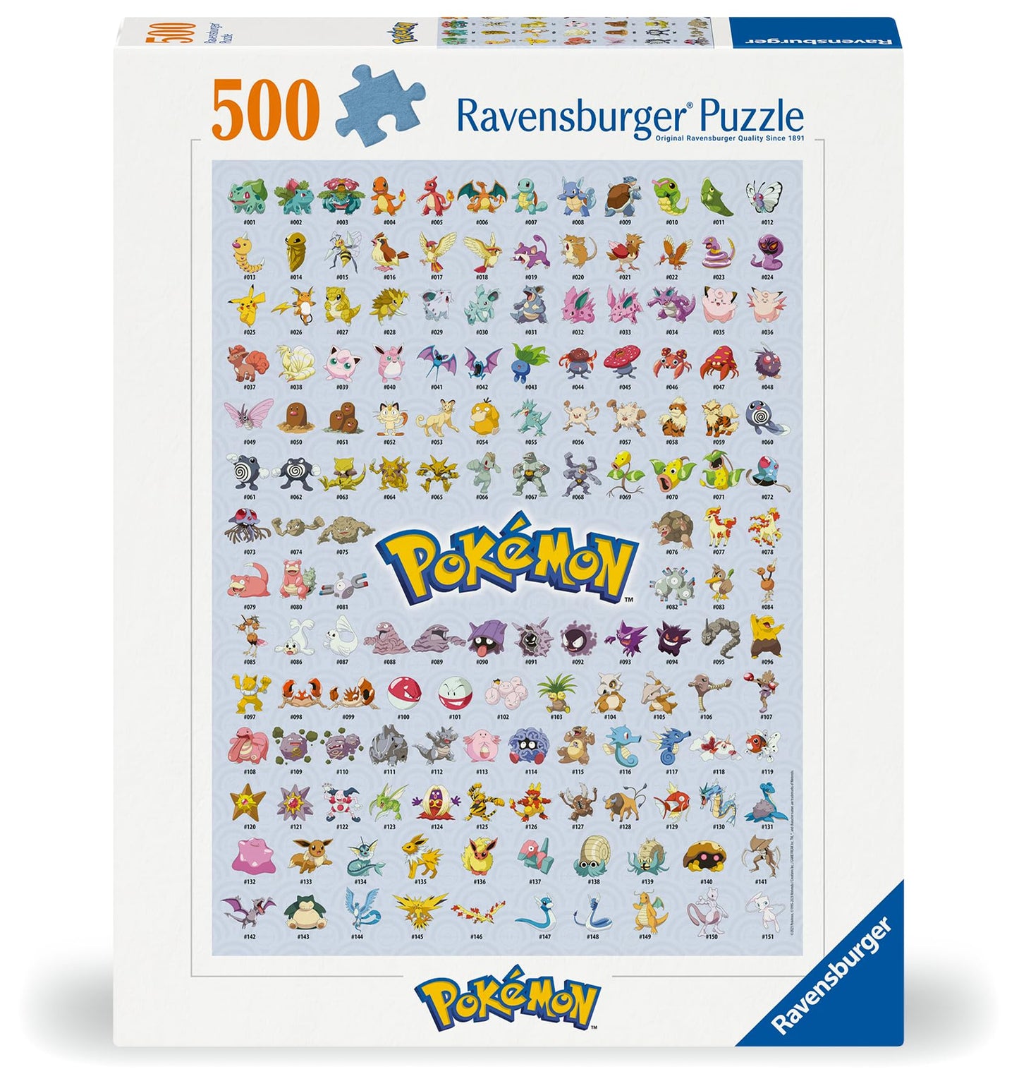 Ravensburger Puzzle Pokémon, 500 piese
