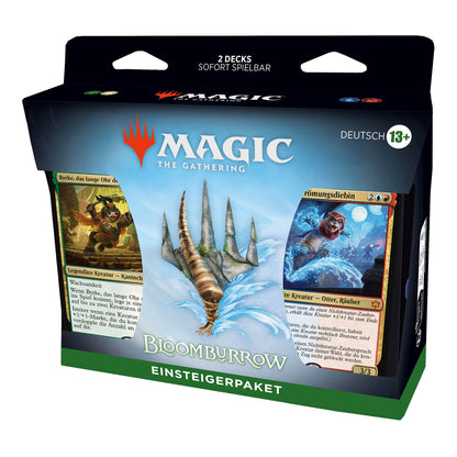 Magic: The Gathering Bloomburrow - Pachet de Începători | Învață Magic cu 2 Deck-uri Bloomburrow | Joc de Cărți de Colecție pentru 2 Jucători de la 13 Ani (Versiunea în Limba Germană)