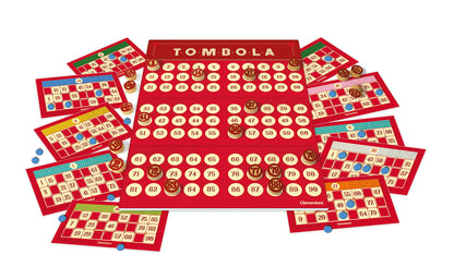 Clementoni Tombola Clasic Joc de Masă, Multicolor, 16557