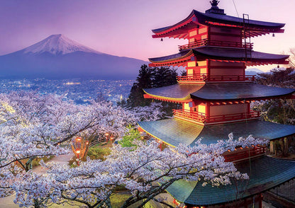 Educa Borrás 16775 Puzzle Mount Fuji Japonia 2000 Piese