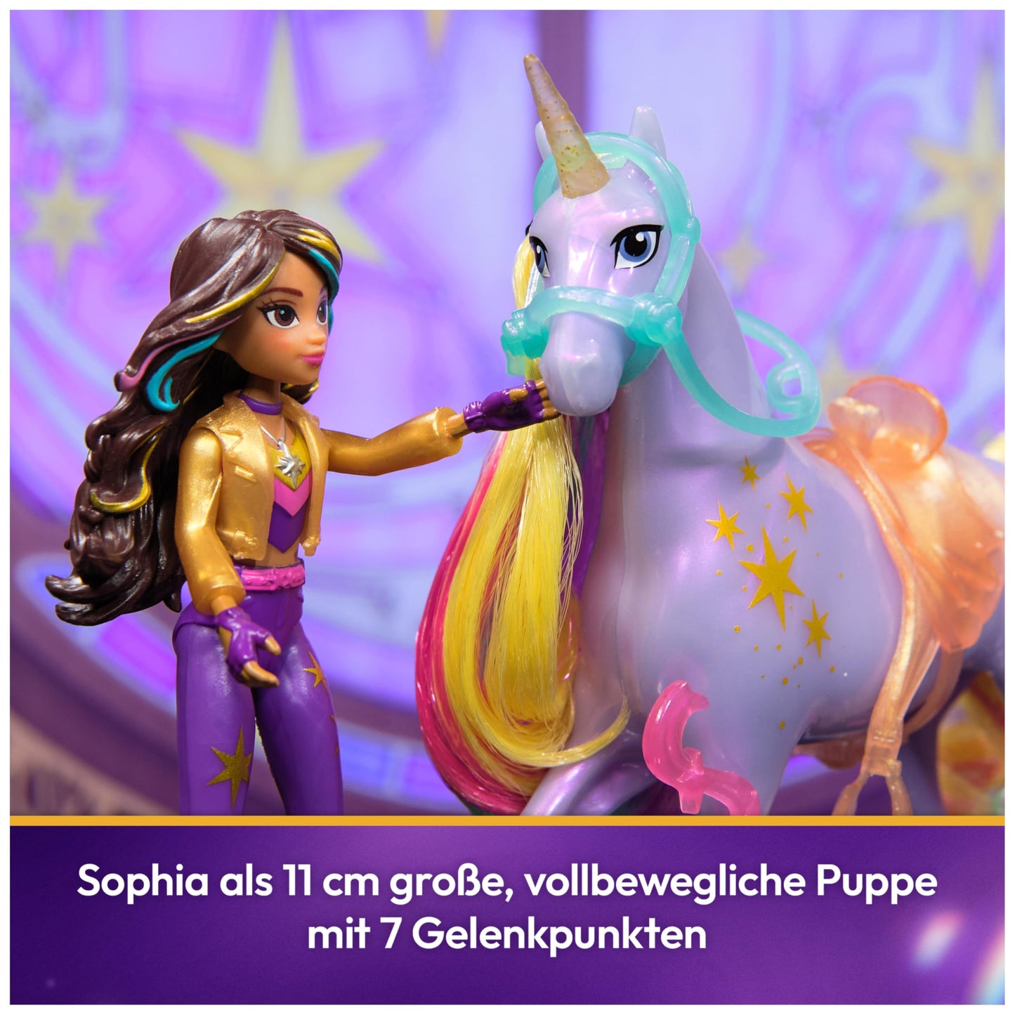 Unicorn Academy Set Figurine Sophia & Wildstar, 4+ ani