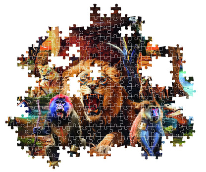 Clementoni The Tribal Society Puzzle Set de construcție 1500 piese pentru adulți